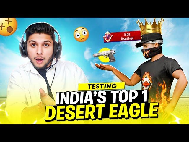 OH NO ️ India's TOP 1  Desert Eagle Player  vs NG Angry 