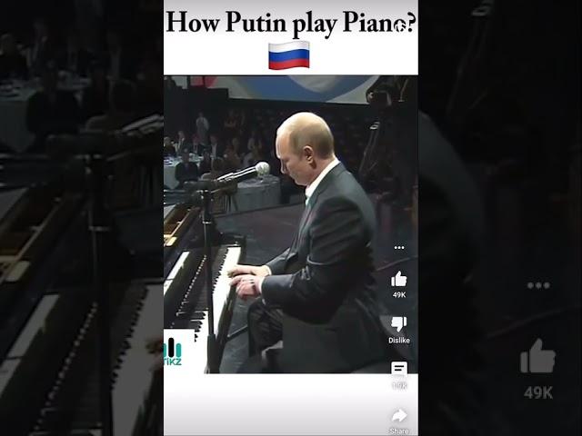 Putin vs Zelensky playing Piano