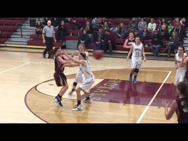 awesome shot to win the basketball game.