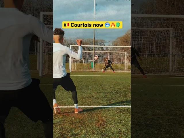 Thibaut Courtois  then and now  #shorts #courtois