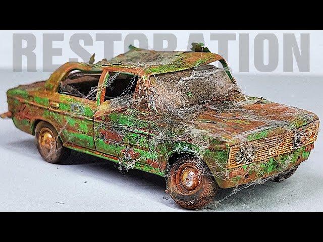 Restoration Abandoned Old Car | Restoration and Rebuild Model Car