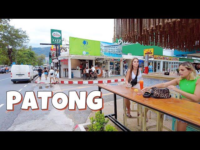 Phuket 2022 Patong Beach Coastal Road Walk 4K