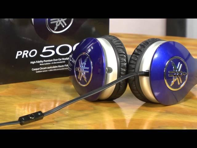 Yamaha Pro 500 Headphones Video Review