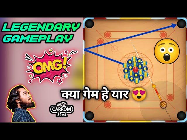 carrom poolLegendary gameplay  Hard trick shots  Don't miss it