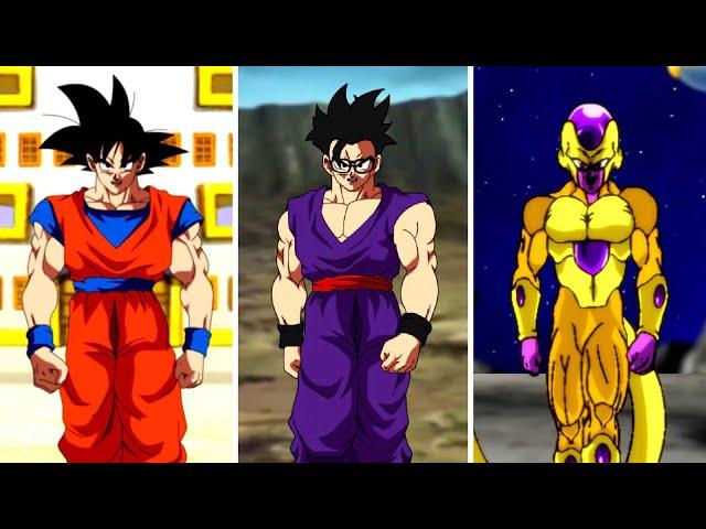 Evolution of Goku vs. Evolution of Gohan vs. Evolution of Frieza
