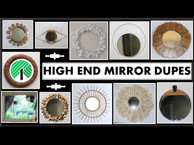 HIGH END MIRROR DUPES | Pottery Barn, Crate & Barrel, West Elm, Anthropologie, Horchow & more!