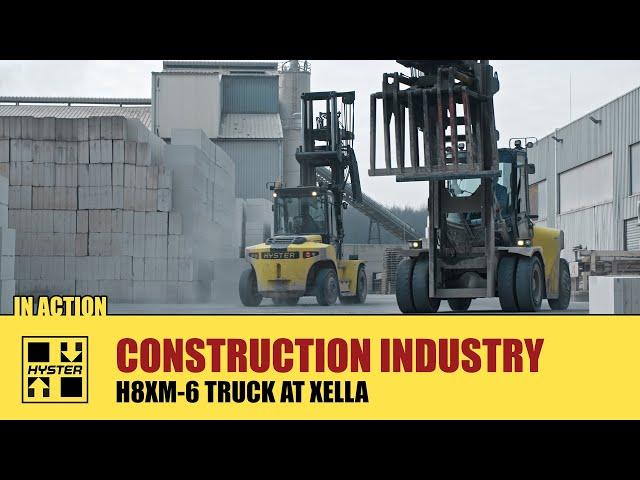 Hyster Trucks - Construction Industry - Xella