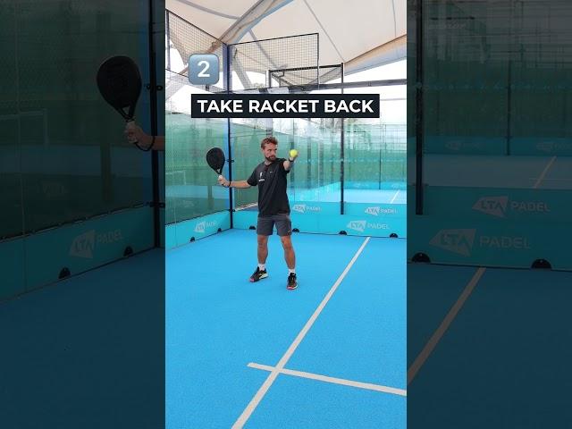 Follow these steps to PERFECT your padel serve