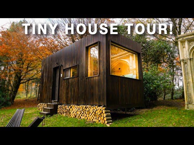 Inside A Sustainable Tiny House Off-Grid! 15 sqm/160sqft! (UK Holiday Home)