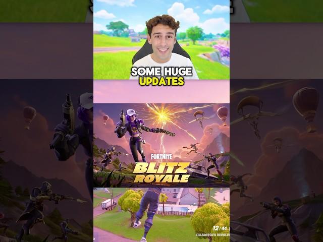 HUGE Fortnite Blitz Royale Updates Coming Soon 