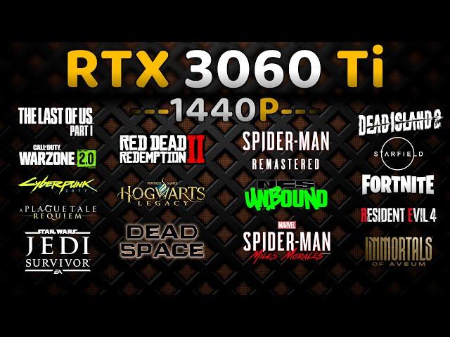 GeForce RTX 3060 Ti : 1440P Gaming in Late 2023 | 18 Games Tested | RTX 3060 Ti Gaming