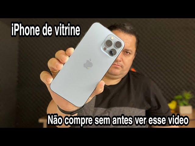 iPhone de VITRINE! Não compre sem antes ver esse vídeo.