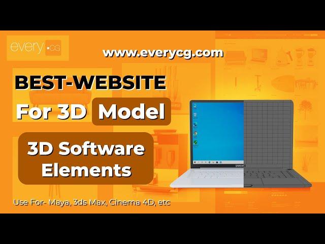 Best Marketplace To Buy & Sell 3D Models | 3D Elements | Maya Modeling | Every CG