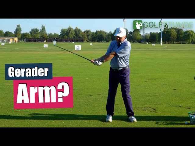 Gerader Arm – Der rechte Arm im Golfschwung (Frank Adamowicz)