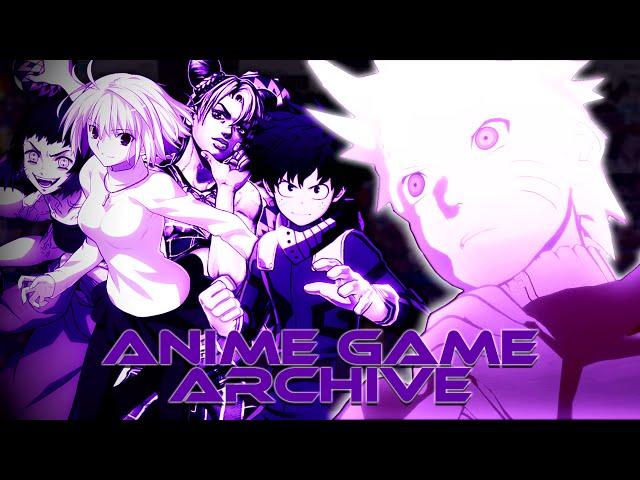 AniPlug Media Presents: The Anime Game Archive