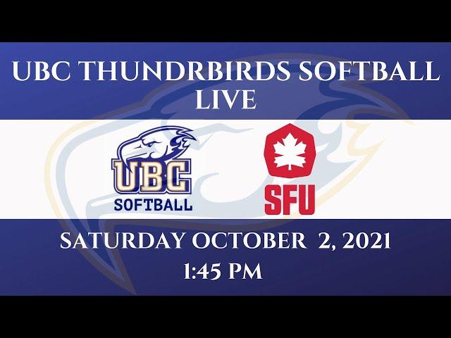 UBC vs SFU at Collings Field (guest commentator Tom Valcke)