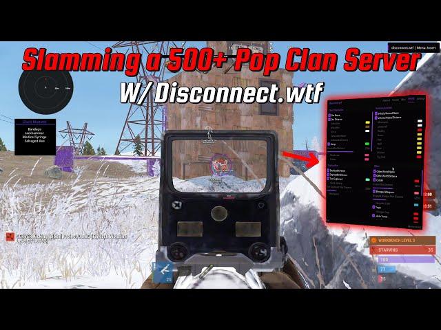 Using RUST CHEAT'S To SLAM This 500+ Pop Clan Server