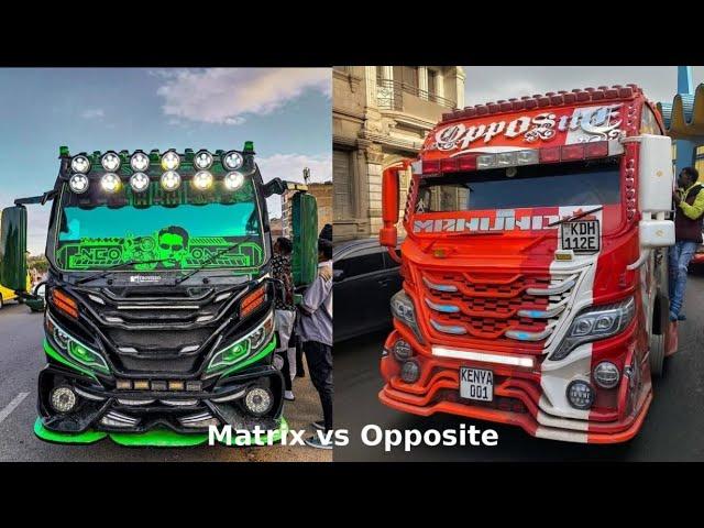 MATRIX vs OPPOSITE MATATU CULTURE SCENES 