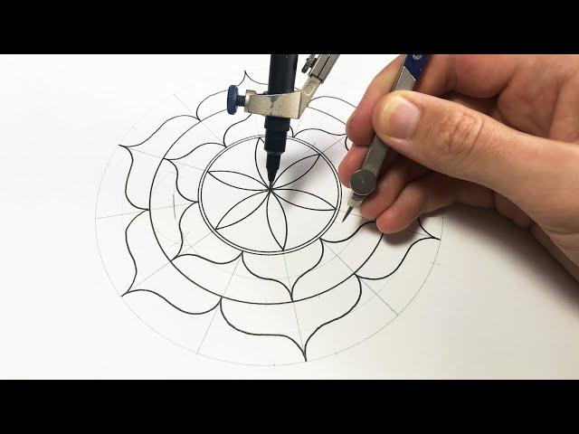 Can’t draw mandala petals? This'll fix that