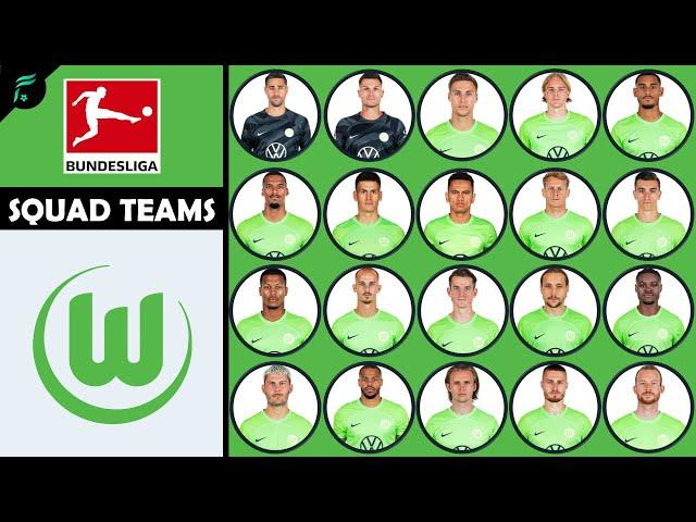 VFL WOLFSBURG 🟢 MEN SQUAD TEAMS - Bundesliga 2023/2024 | FAN Football