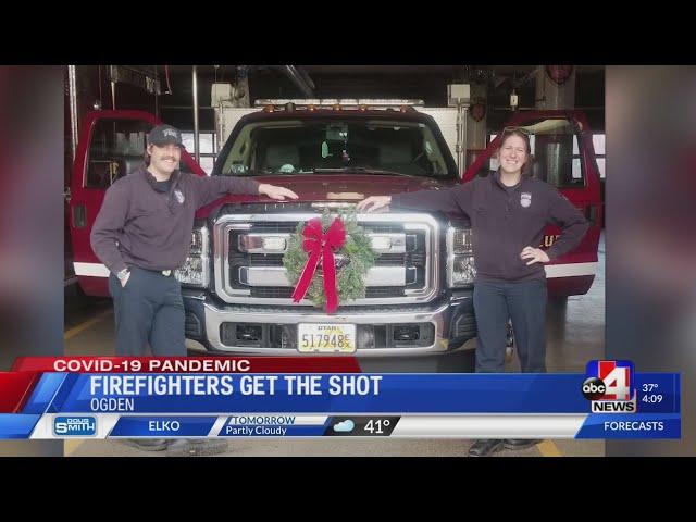 Ogden Fire Department in first phase of Moderna vaccinations