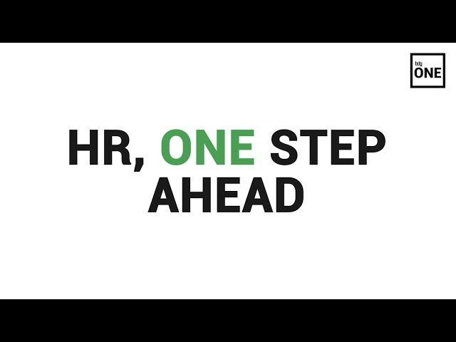 HR planning at a click with bdg ONE | People