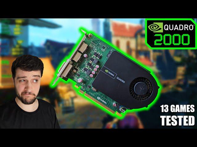 Nvidia Quadro 2000 | This was a $599 GPU in 2010! Now it's 15$...