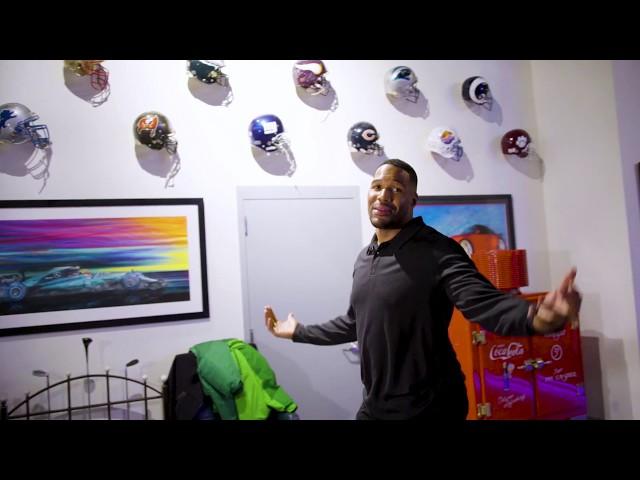 My Helmet Collection // Michael Strahan's STRAYLAND