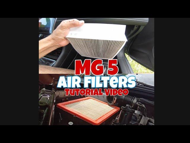 MG 5 Air Filters | Tutorial Video | Collab with Aaron Paul