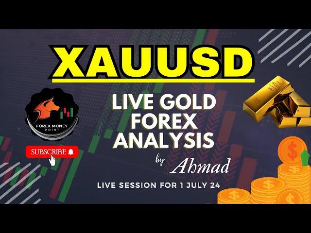 GOLD - XAUUSD Forex Money Pro Levels Live Trading Session # 29 | Learn with AHMAD by FOREX MONEY