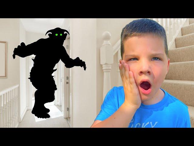 CRAZY GOBLIN TROLLS REWIND! Giant Forest Troll in OUR HOUSE, Scary TROLL MOVIE w/ Aubrey and Caleb!