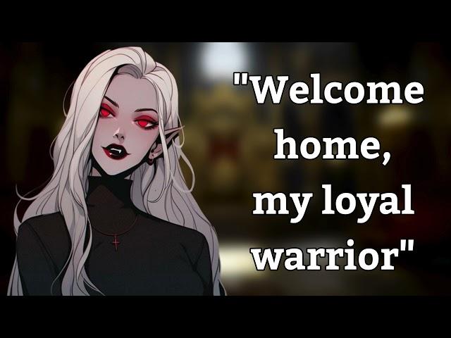 {Asmr} Vampire empress welcomes you back [werewolf listener] [mother and child] [comfort for grief]