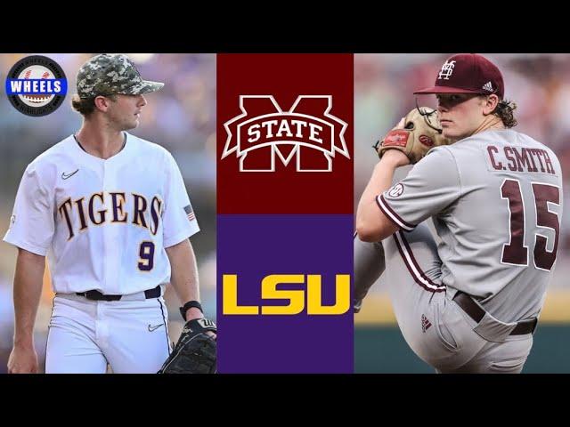 Mississippi State vs #2 LSU Highlights (Game 2) | 2023 College Baseball Highlights