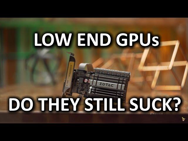 Low End Video Cards Rant - Are they still terrible?