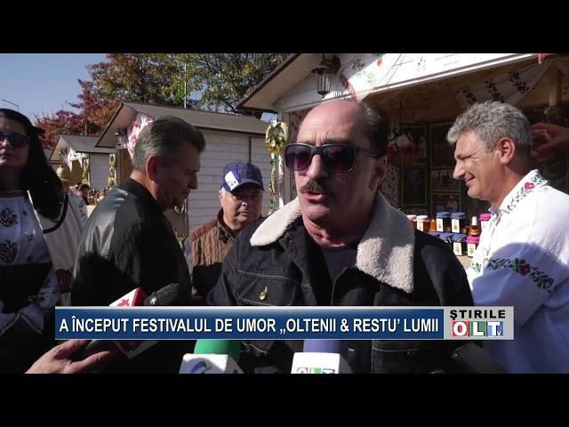 A INCEPUT FESTIVALUL DE UMOR OLTENII SI RESTU LUMII