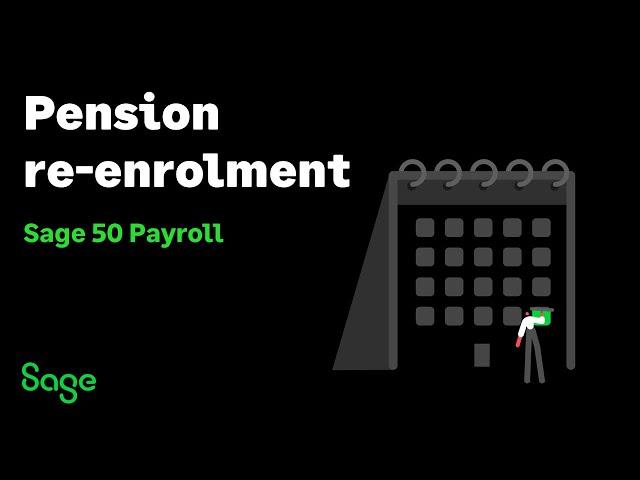 Sage 50 Payroll (UK) - Pension re-enrolment