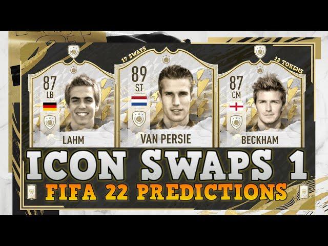 FIFA 22 ICON SWAPS 1 PREDICTONS!