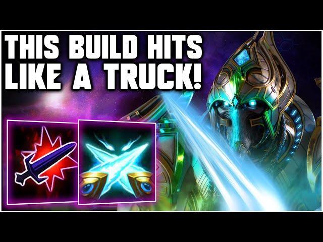 WOW! This Build Hits LIKE A TRUCK! | Artanis | Grubby - HotS