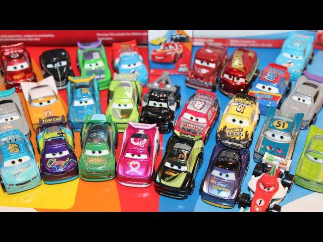 Mattel Disney Cars 2021 Mini Racers Mega Unboxing 70 - Next-Gen, Piston Cup (20-Pack, Singles)