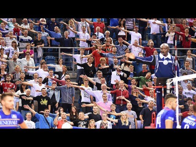 When Fans Make a Show in Volleyball (HD)