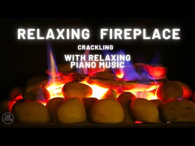 Relaxing Classical Piano Music & Fireplace | EDb Music Lounge