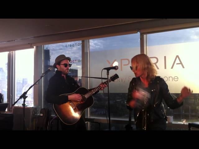 Jimmy Shaw and Emily Haines - Help I'm Alive (Unplugged) @ Hotel on Rivington Penthouse