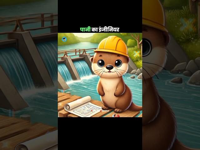 pani ka engineer beaver  #facts #amanzingfacts #animals #short #shorts