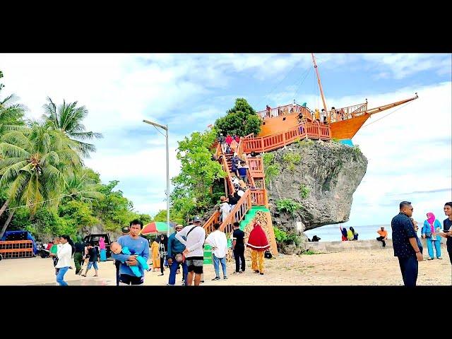 Pesona Alam Ratu Ampat Pantai Bahari Buton Selatan.