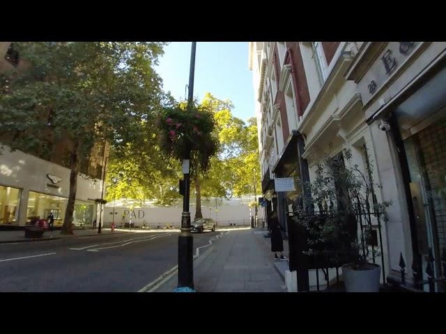 Hyperlapse of Bruton Street, London