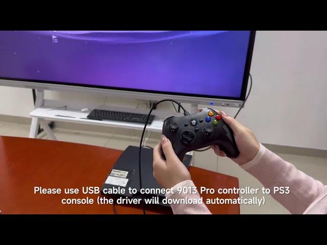 How to connect your controller to PS3? - EasySMX 9013 Pro