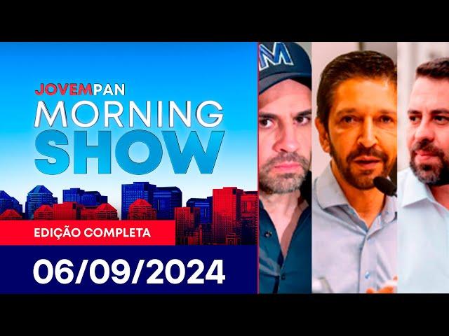 NUNES, MARÇAL E BOULOS EMPATADOS | MORNING SHOW - 06/09/2024