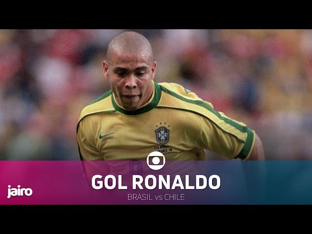 Gol de Ronaldo: Brasil vs Chile | Oitavas de Final Copa 98