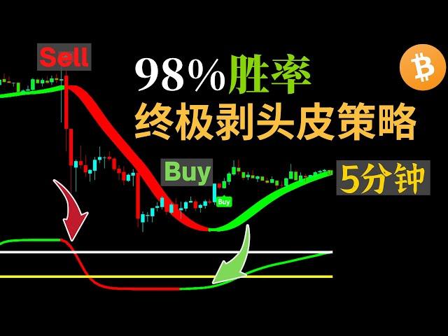 98%胜率的5分钟终极剥头皮交易策略—测试(UT Bot Alerts+STC Indicator)#剥头皮#倒卖策略#tradingview#交易系统#交易策略#UTBotAlerts#STC指标