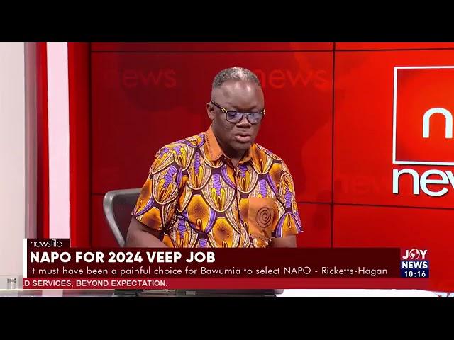 It must have been a painful choice for Bawumia to select NAPO - Ricketts-Hagan | Newsfile